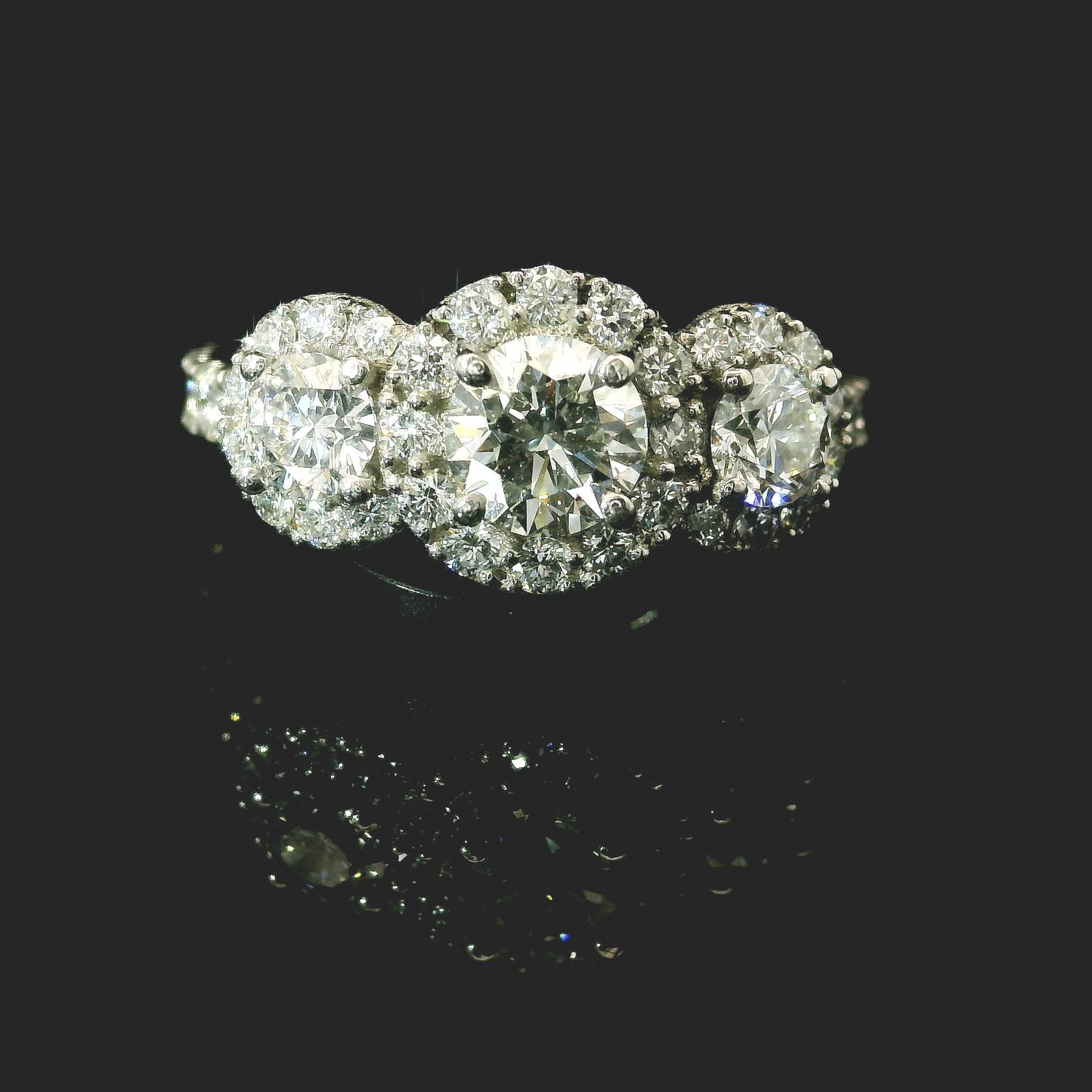 GIA Diamond Engagement Ring - Platinum
