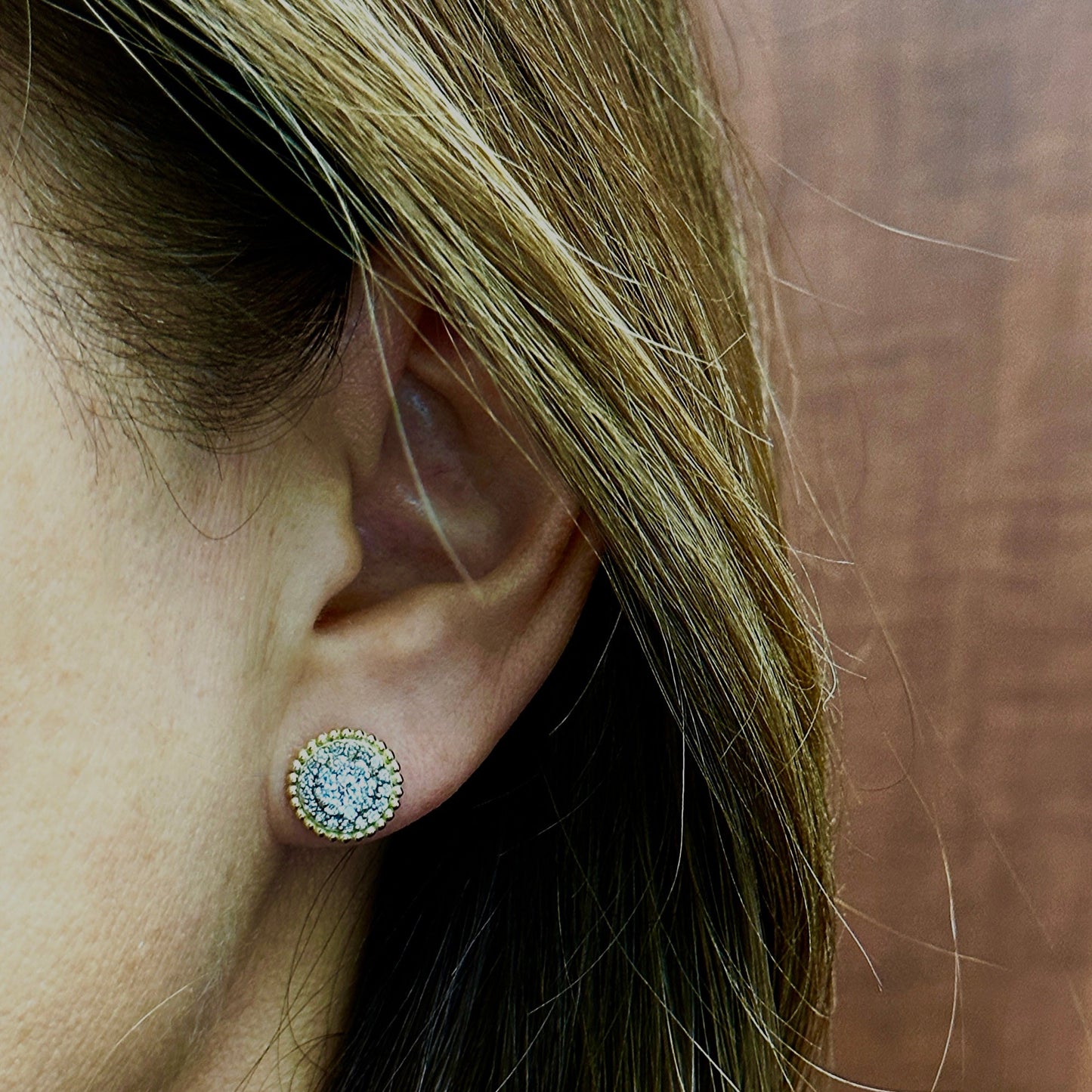 Diamond Earrings - 18kt Yellow Gold