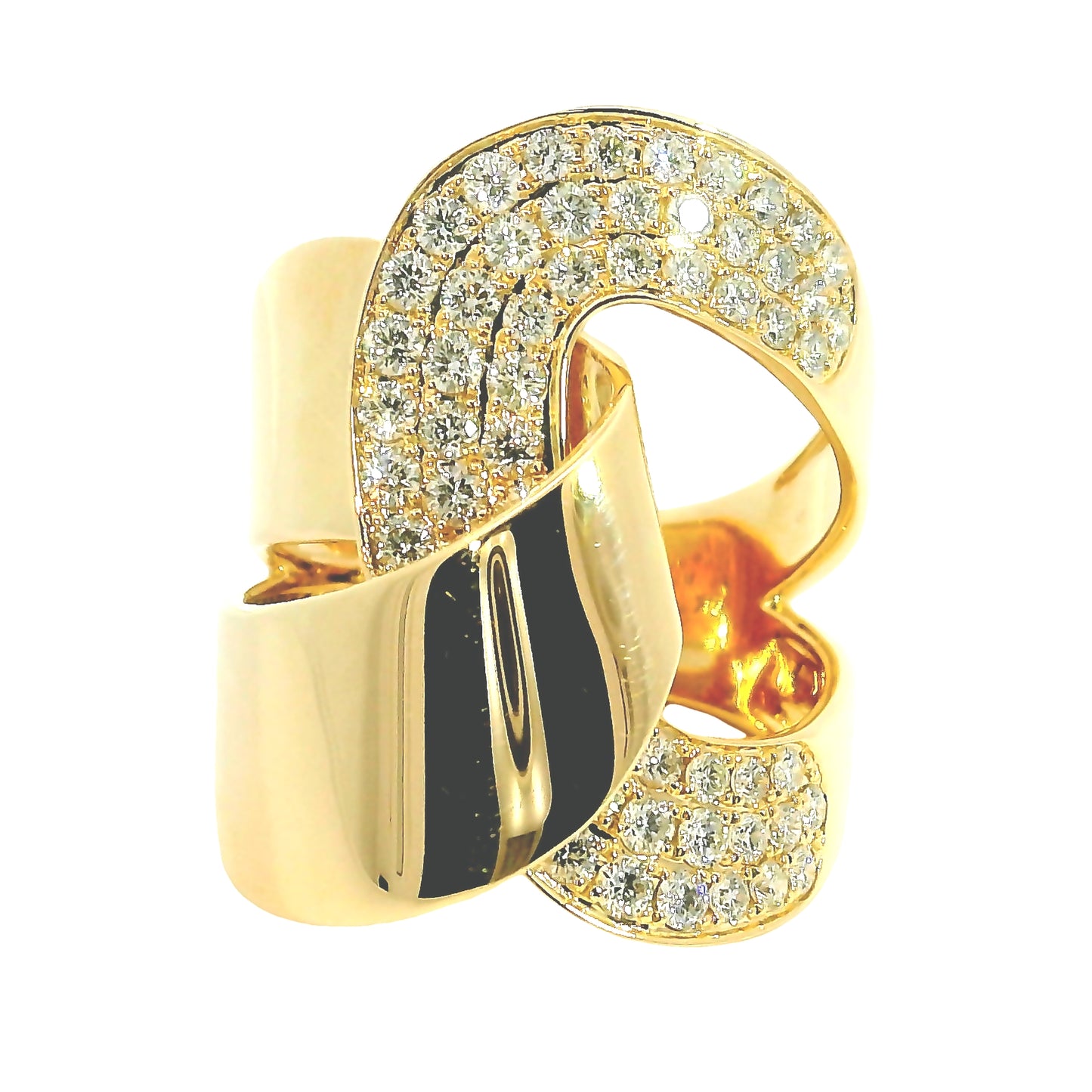 Elegant Gold and Diamond Ring