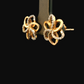 Diamond Earrings - 18kt Red Gold