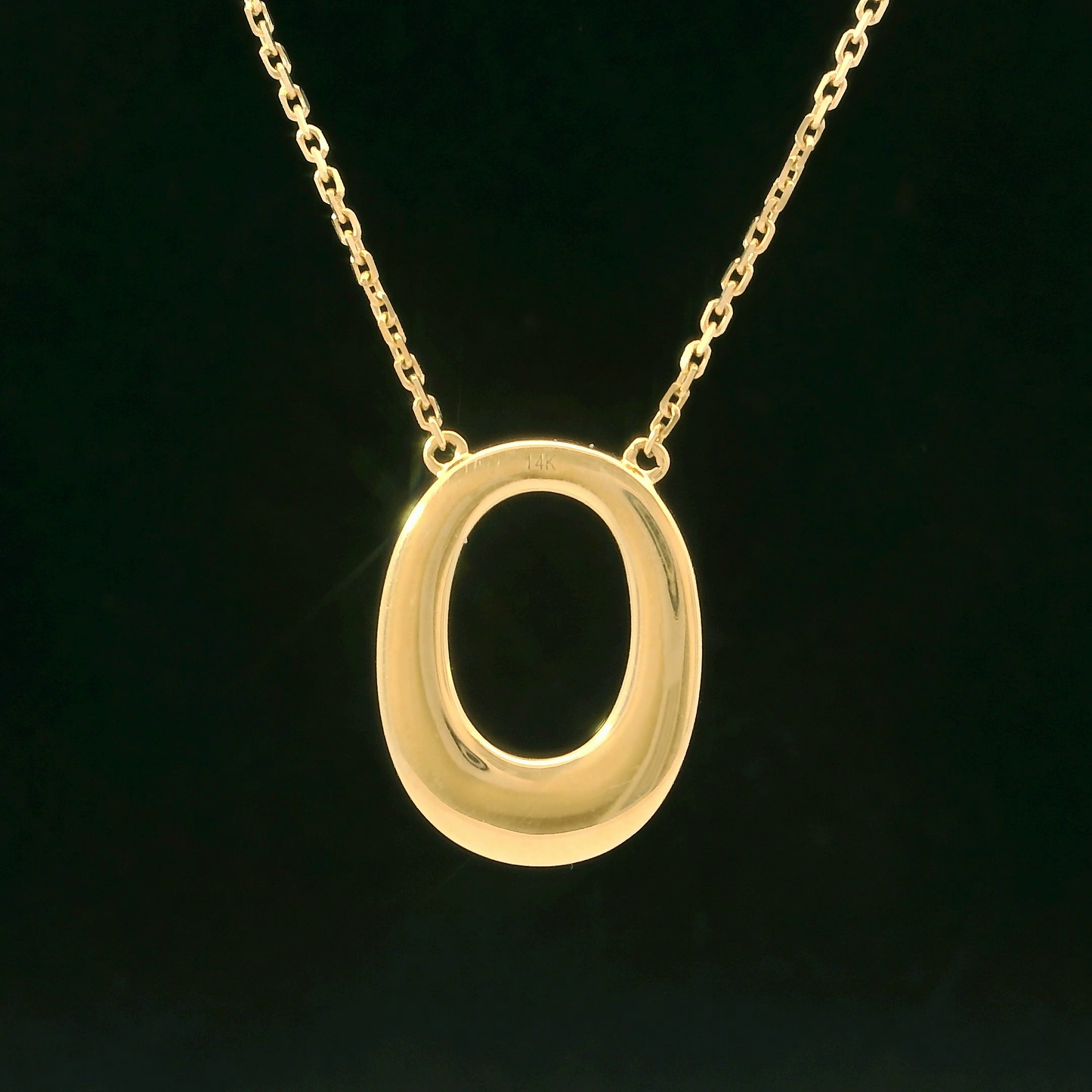 Diamond Pendant - 14kt Yellow Gold