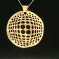 Round Pendant - 18kt Yellow Gold