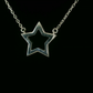 Star Diamond Necklaces - 18kt White Gold