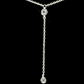 Diamond Necklace - 14kt White Gold