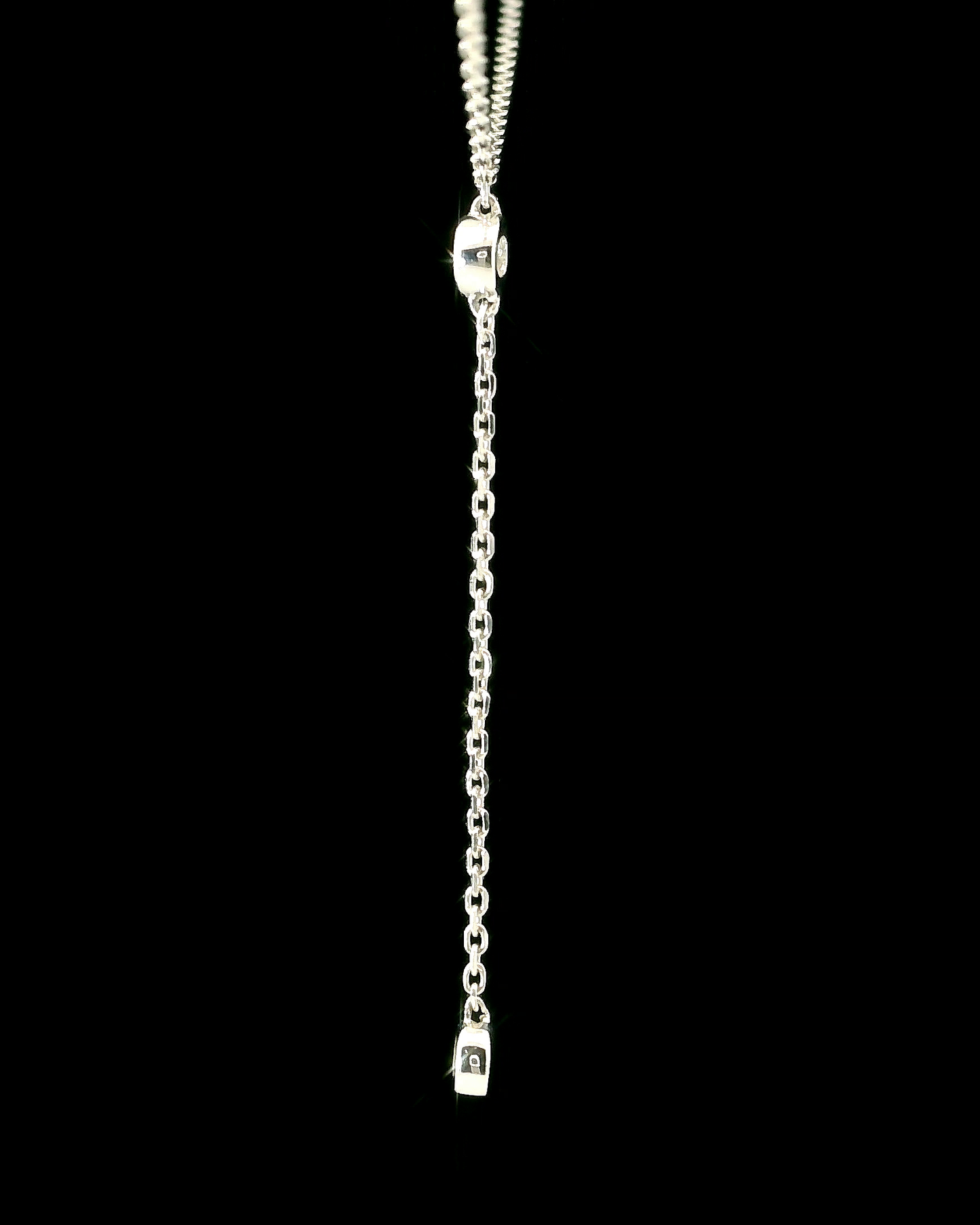 Diamond Necklace - 14kt White Gold