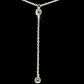 Diamond Necklace - 14kt White Gold