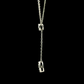 Diamond Necklace - 14kt White Gold
