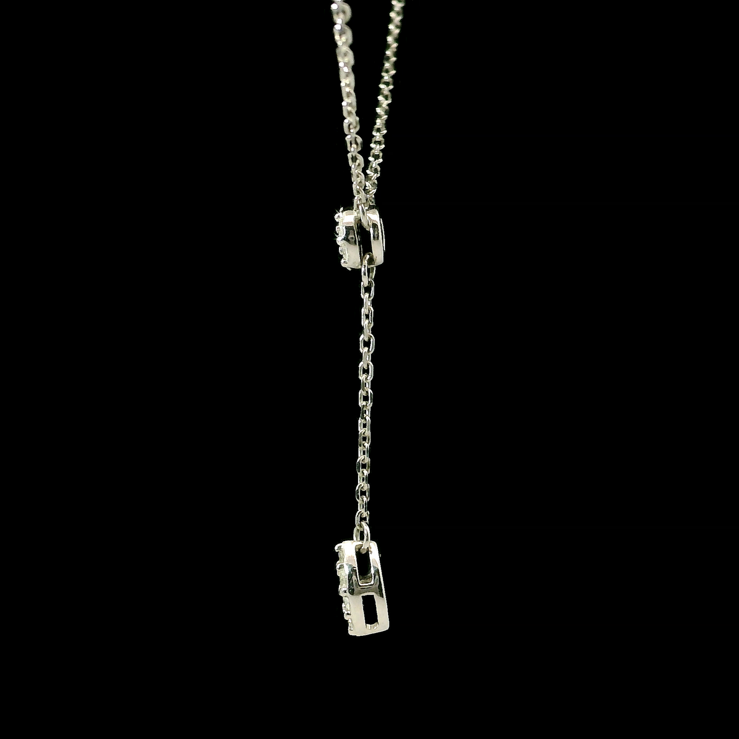 Diamond Necklace - 14kt White Gold