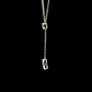 Diamond Necklace - 14kt White Gold