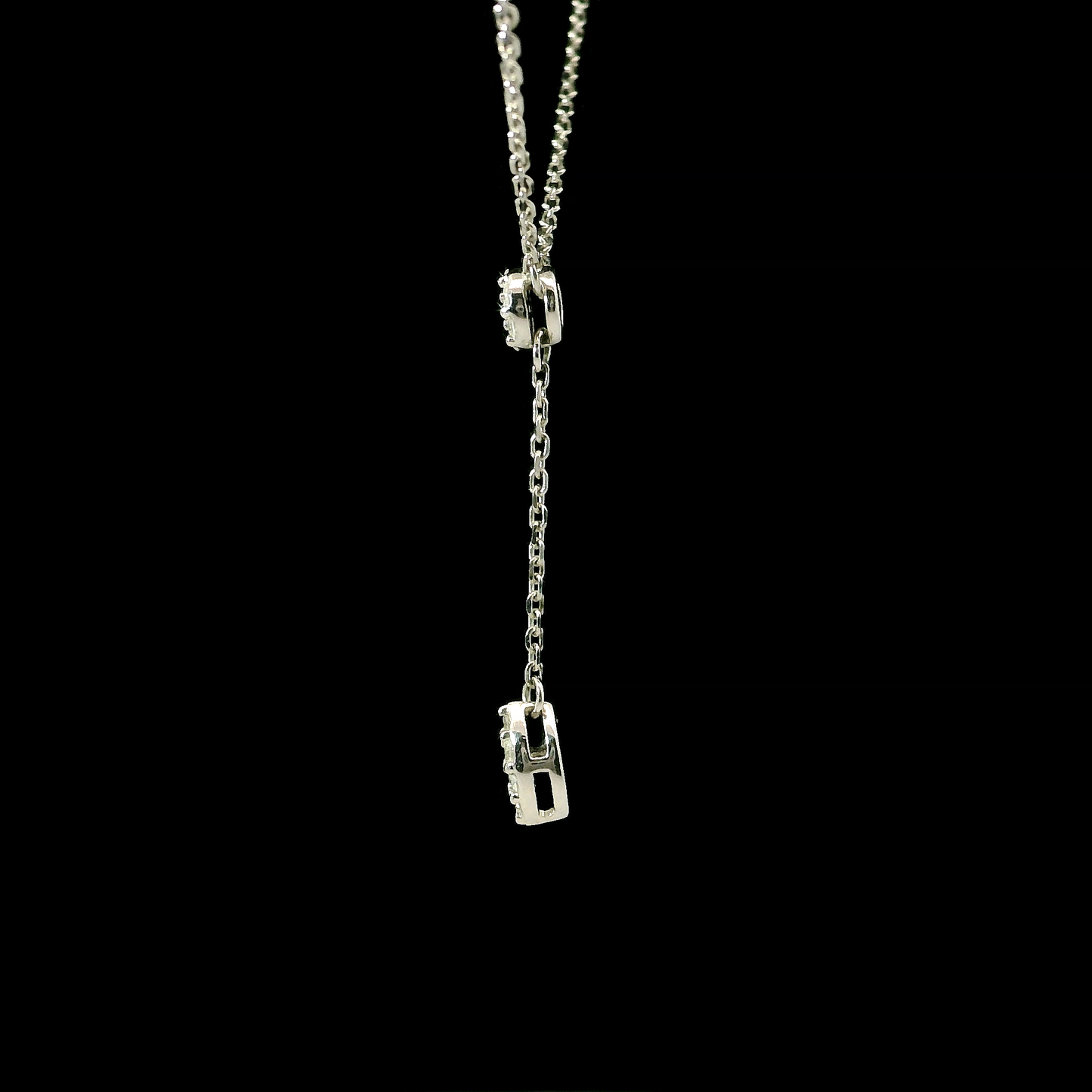 Diamond Necklace - 14kt White Gold