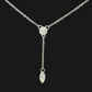 Diamond Necklace - 14kt White Gold