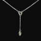 Diamond Necklace - 14kt White Gold