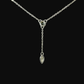 Diamond Necklace - 14kt White Gold