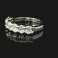 Elegant Oval Diamonds Ring - Platinum