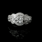 GIA Diamond Ring - 18kt White Gold