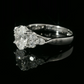 Natural GIA Diamonds Engagement Ring - Platinum