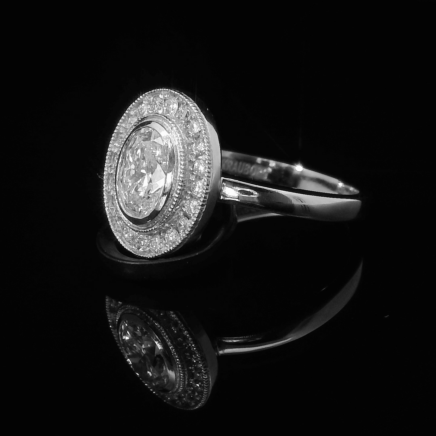GIA Diamond Engagement Ring - Platinum