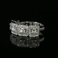 Diamond Engagement Ring - 18kt White Gold