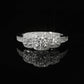 GIA Diamond Engagement Ring - 18kt White Gold