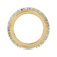 MEN'S BAND 2.00CT ROUND DIAMOND 10K YELLOW GOLD