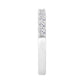 LADIES BAND 0.50CT ROUND DIAMOND 14K WHITE GOLD