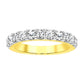 LADIES BAND 1.00CT ROUND DIAMOND 14K YELLOW GOLD