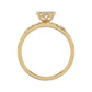 LADIES TRIOS SET 0.33CT ROUND DIAMOND 10K YELLOW GOLD