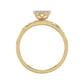 LADIES TRIOS SET 0.33CT ROUND DIAMOND 10K YELLOW GOLD