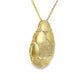 Natural Diamonds Pendant - 14kt Yellow Gold