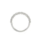 LADIES RING 0.15CT ROUND DIAMOND 14K WHITE GOLD