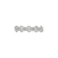 LADIES RING 0.15CT ROUND DIAMOND 14K WHITE GOLD