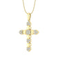 LADIES PENDANT WITH CHAIN 0.25CT ROUND DIAMOND 10K YELLOW GOLD