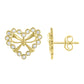 LADIES PENDANT WITH CHAIN 0.13CT ROUND DIAMOND 10K YELLOW GOLD