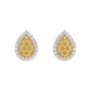 LADIES RING 0.20CT ROUND DIAMOND 10K YELLOW GOLD