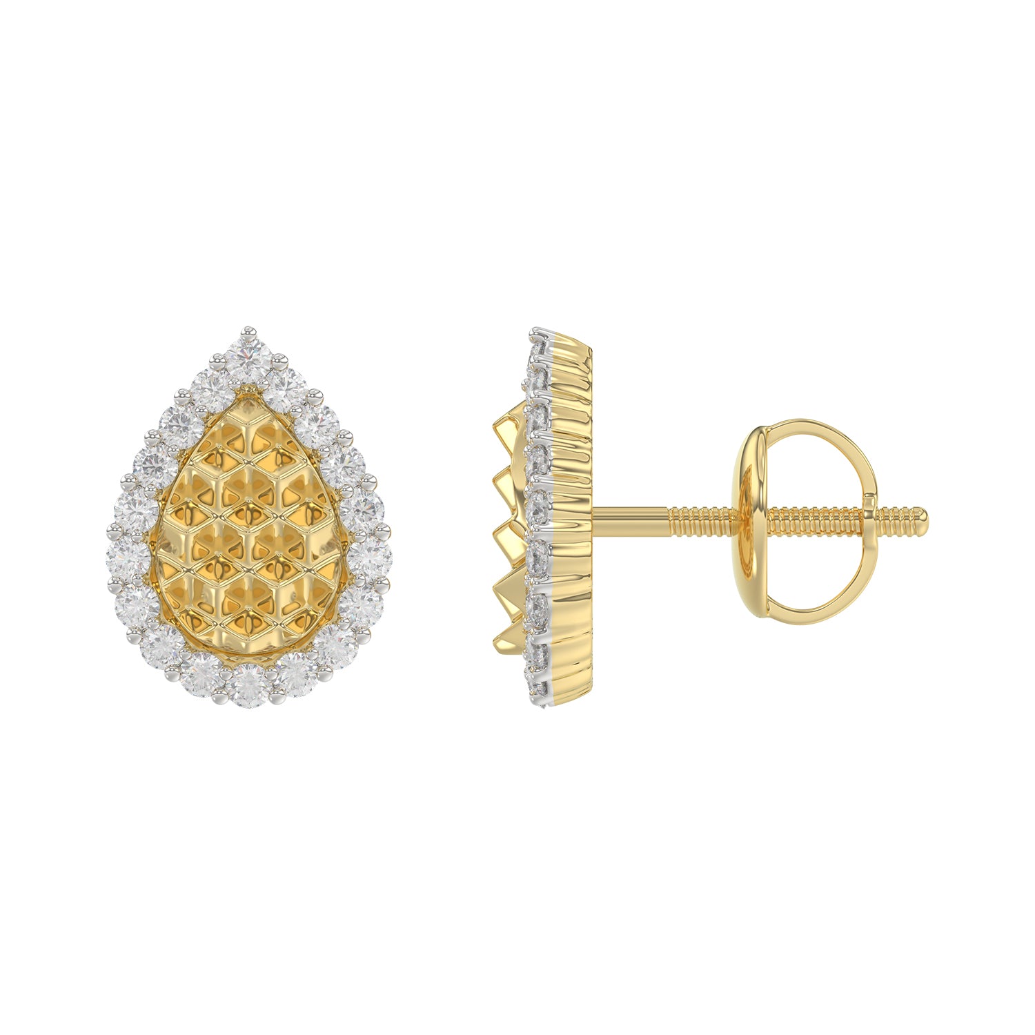 LADIES RING 0.20CT ROUND DIAMOND 10K YELLOW GOLD