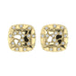 �Ladies Nugget-Fashion Earrings 0.15Ct Round Diamond 10K Yellow Gold � Elegant Women�S Fashion Jewelry Gift