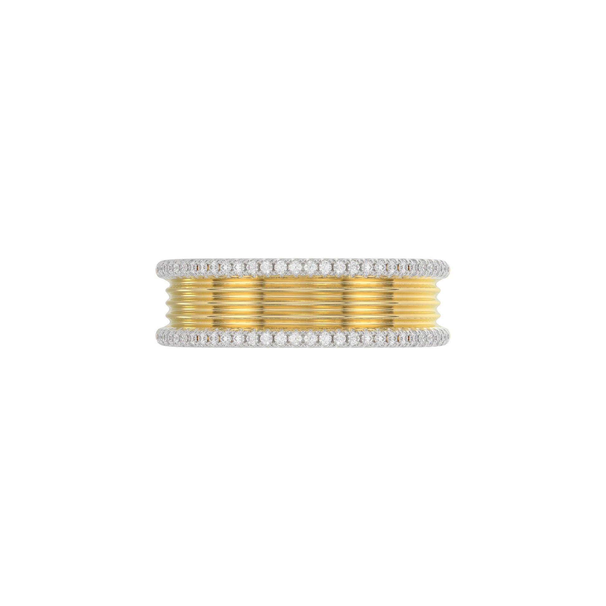 LADIES RING 0.20CT ROUND DIAMOND 10K YELLOW GOLD