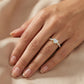 LADIES RING 0.25CT ROUND DIAMOND 10K YELLOW GOLD
