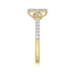 LADIES RING 0.33CT ROUND DIAMOND 10K YELLOW GOLD