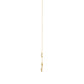 Luxury 10K Yellow Gold Ladies Necklace With Sparkling Round Diamonds. A Refined And Elegant 0.33 Ct Jewelry Piece For Her.