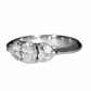 GIA Diamond Engagement Ring - 18kt White Gold