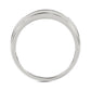 MEN'S BAND 0.25CT ROUND DIAMOND 10K WHITE GOLD