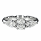 GIA Diamond Engagement Ring - 18kt White Gold