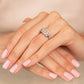 GIA Diamond Engagement Ring - 18kt White Gold