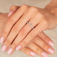 GIA Diamond Engagement Ring - 18kt White Gold