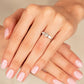 GIA Diamond Engagement Ring - 18kt White Gold