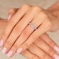 GIA Diamond Engagement Ring - 18kt White Gold