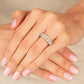 Diamond Engagement Ring - 18kt White Gold