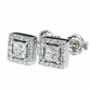 Diamond Earrings - 18kt White Gold