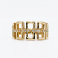 Natural Diamonds Ring - 14kt Yellow Gold